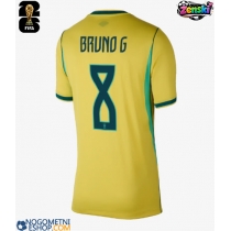Ženski Nogometni dresi Brazilija Bruno Guimaraes #8 Domači SP 2026 Kratek Rokav